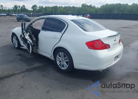 2012 Infiniti G37 Journey z USA, uszkodzony, nr VIN JN1CV6AP3CM932948